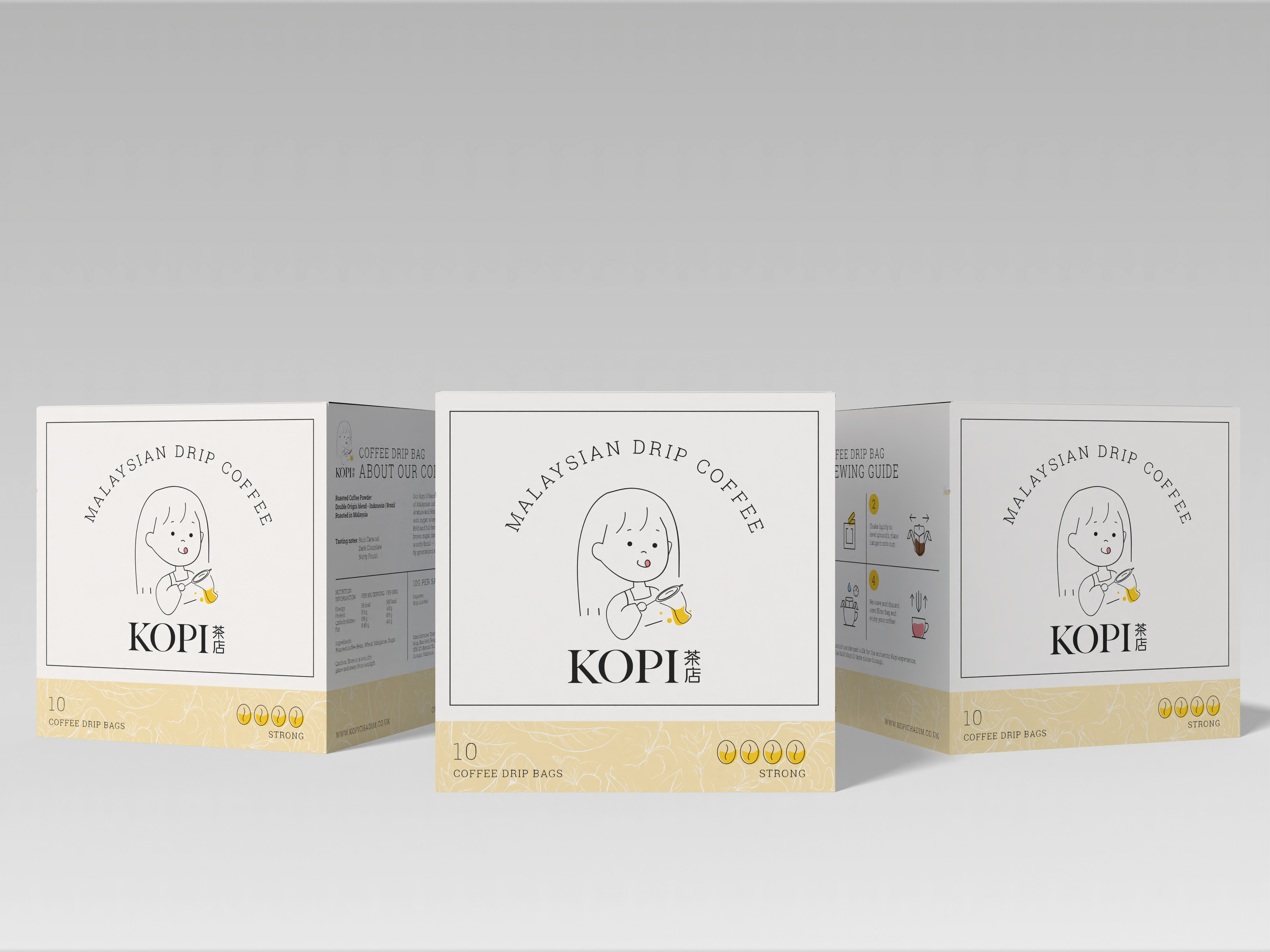 KopiChaDim Drip Coffee Filters